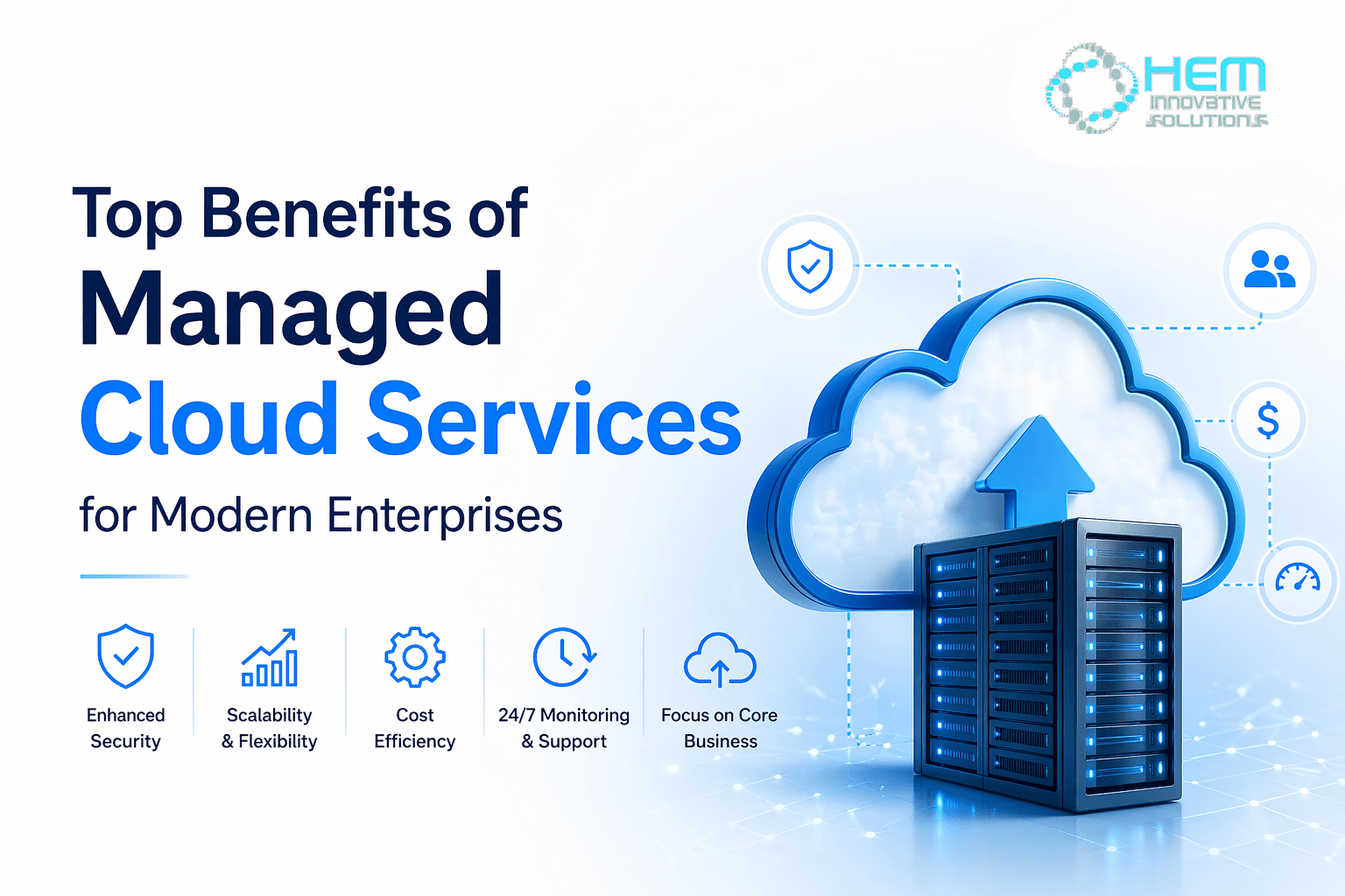 Top Benefits of managed cloud services