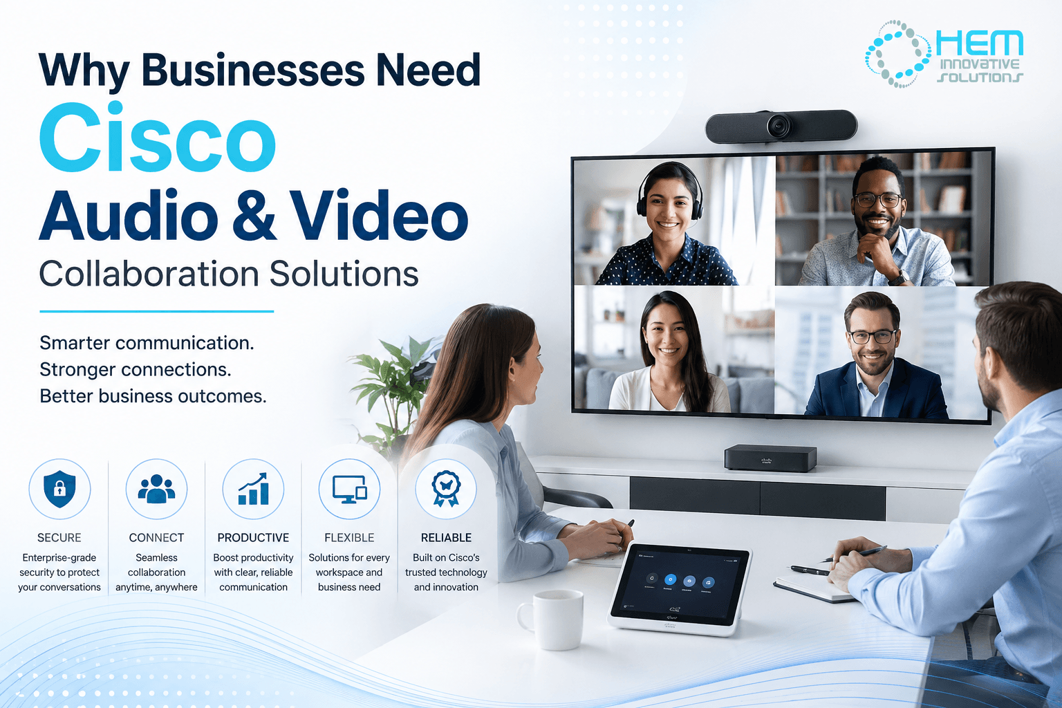 Why Business Need Cisco Audio and Video Collaboration Solutions
